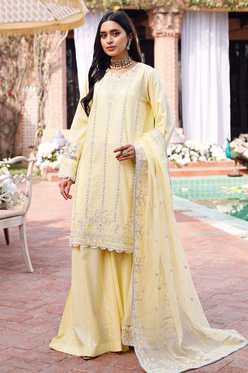 Zellbury Daisy Yellow  Eid Lawn 2022 Online Shopping